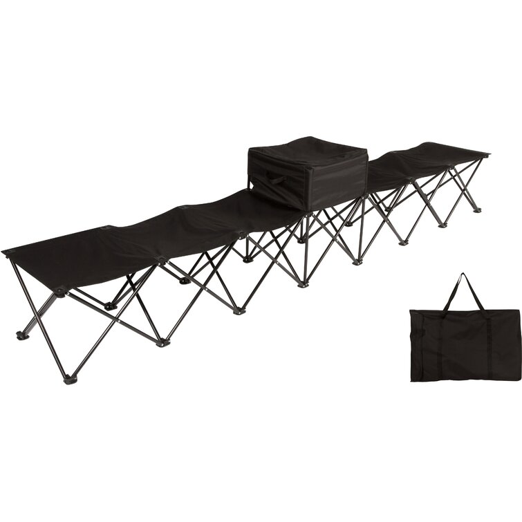 Camping best sale bench folding